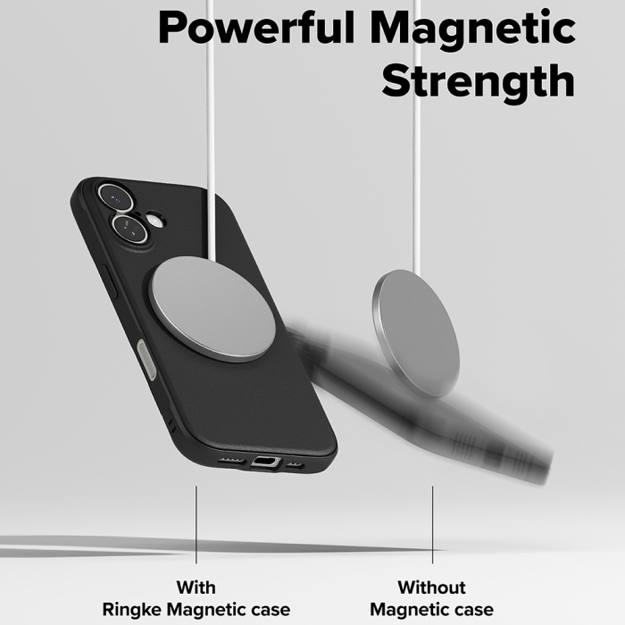 Husa silicon Ringke - Onyx MagSafe - iPhone 17 - Black [3]