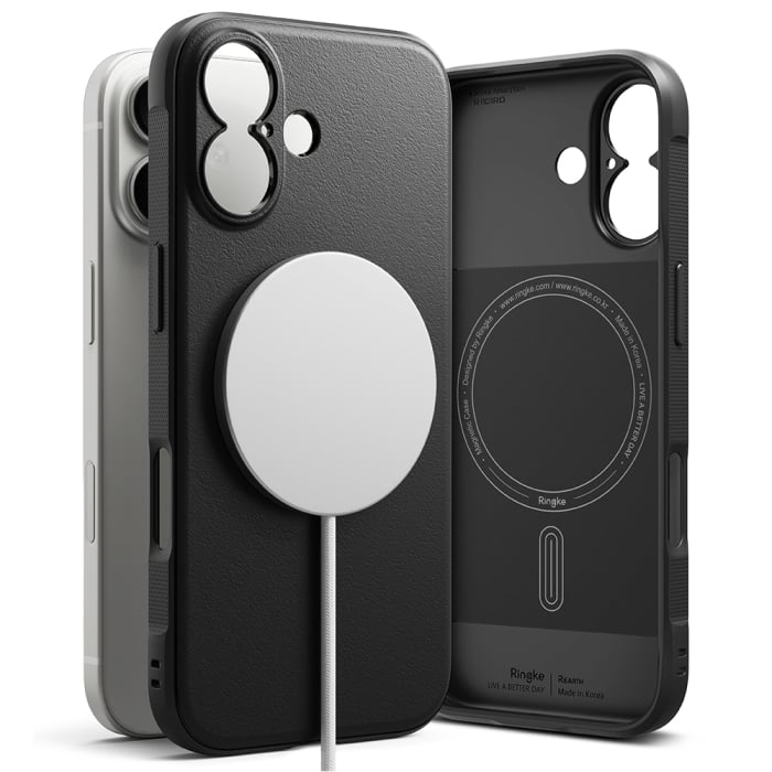 Husa silicon Ringke - Onyx MagSafe - iPhone 17 - Black [5]