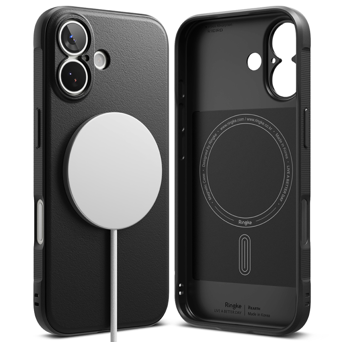 Husa silicon Ringke - Onyx MagSafe - iPhone 17 - Black [1]