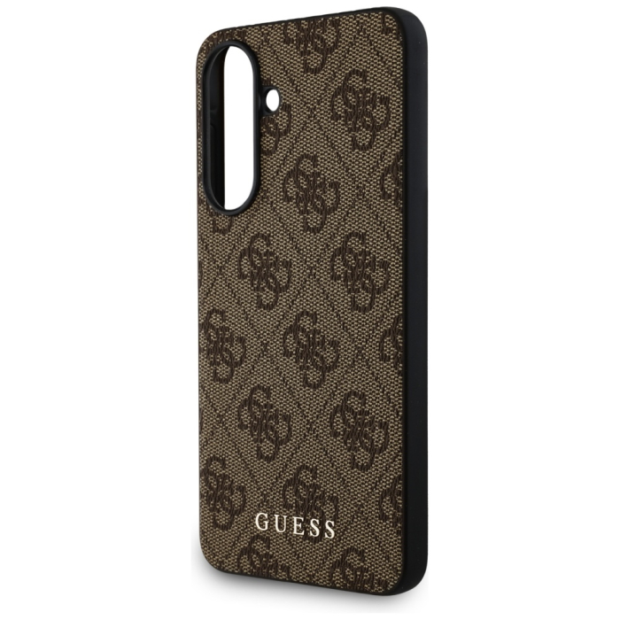 Husa silicon Samsung Galaxy A56 5G Guess - Hardcase 4G Classic (GUHCSA56G4GFBR) Brown [1]