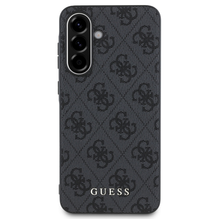 Husa silicon Samsung Galaxy A56 5G Guess - Hardcase 4G Classic (GUHCSA56G4GFGR) Black [6]