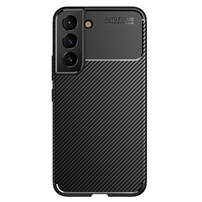 Husa silicon Samsung Galaxy S22 5G Techsuit - CarbonFiber Black [4]