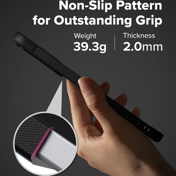 Husa silicon Samsung Galaxy S25 FE Ringke - Onyx MagSafe Black [5]