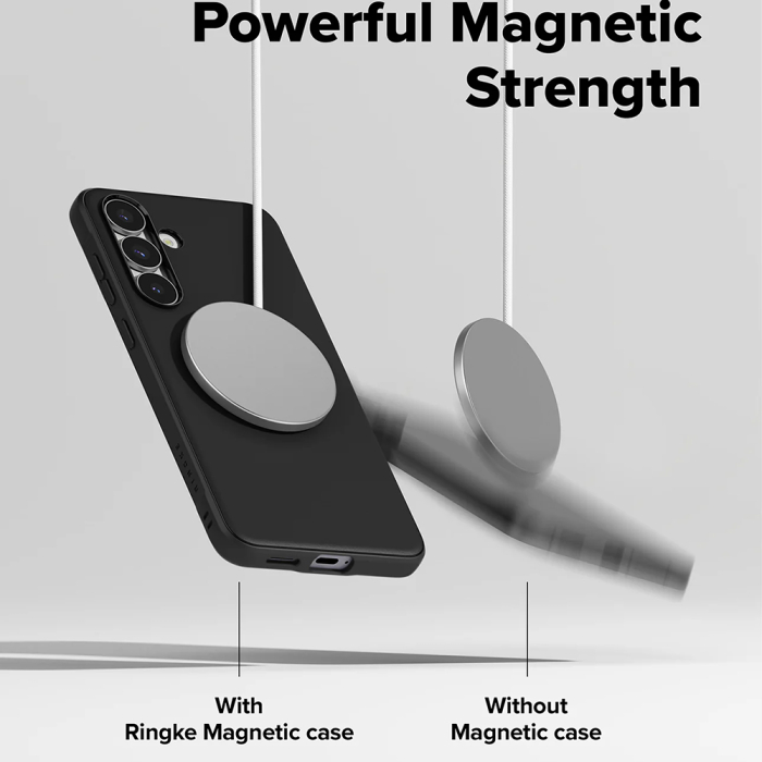 Husa silicon Samsung Galaxy S25 FE Ringke - Onyx MagSafe Black [2]