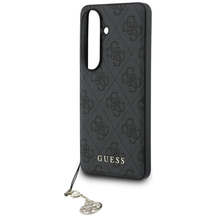 Husa silicon Samsung Galaxy S26 Guess - Hardcase 4G Classic Logo Charm Black [4]