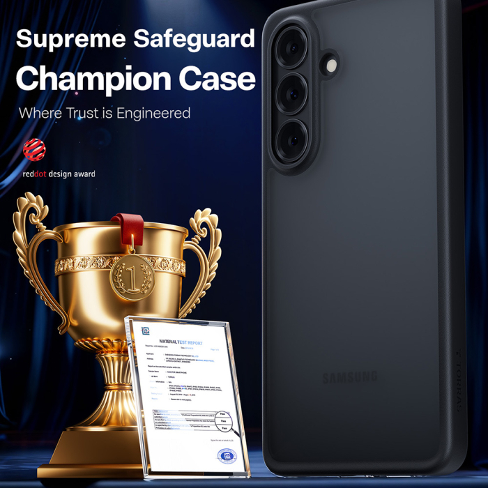 Husa silicon Samsung Galaxy S26 Torras - Guardian Series Black [4]