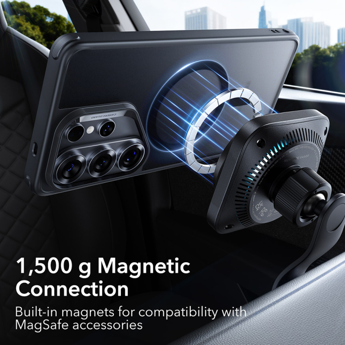 Husa silicon Samsung Galaxy S26 Ultra ESR - Classic Hybrid HaloLock Frosted Black [5]