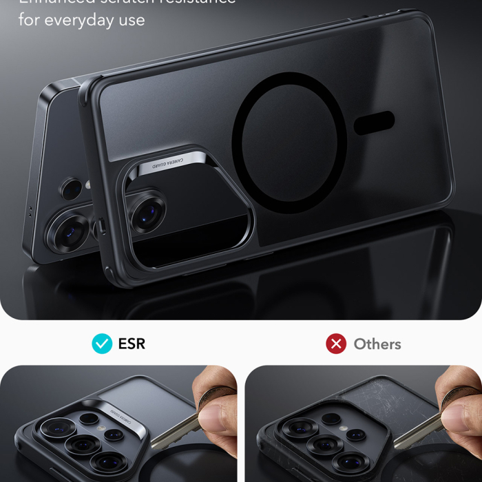 Husa silicon Samsung Galaxy S26 Ultra ESR - Classic Hybrid HaloLock Frosted Black [3]