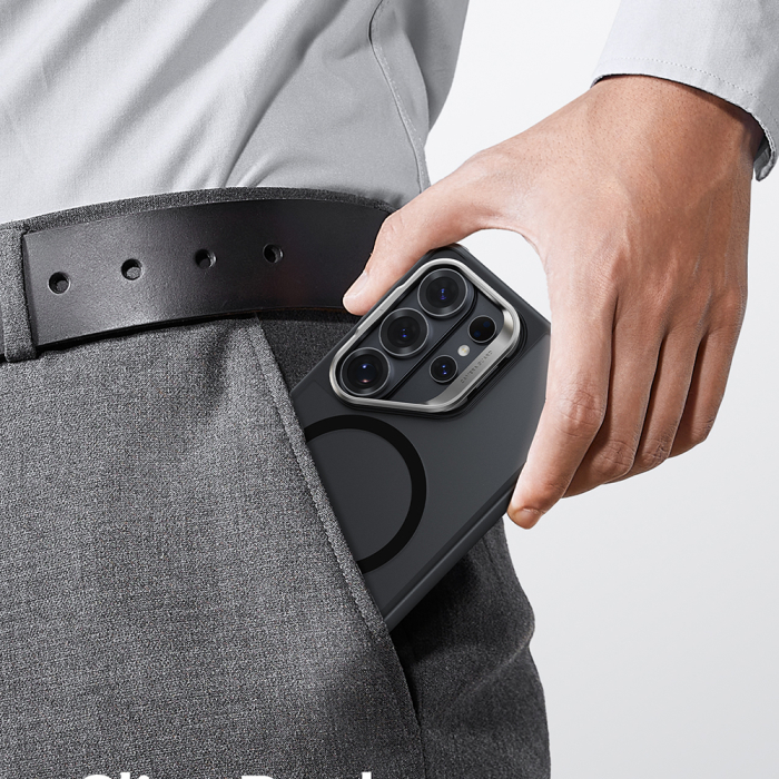 Husa silicon Samsung Galaxy S26 Ultra ESR - Classic Hybrid HaloLock Kickstand Frosted Black [7]