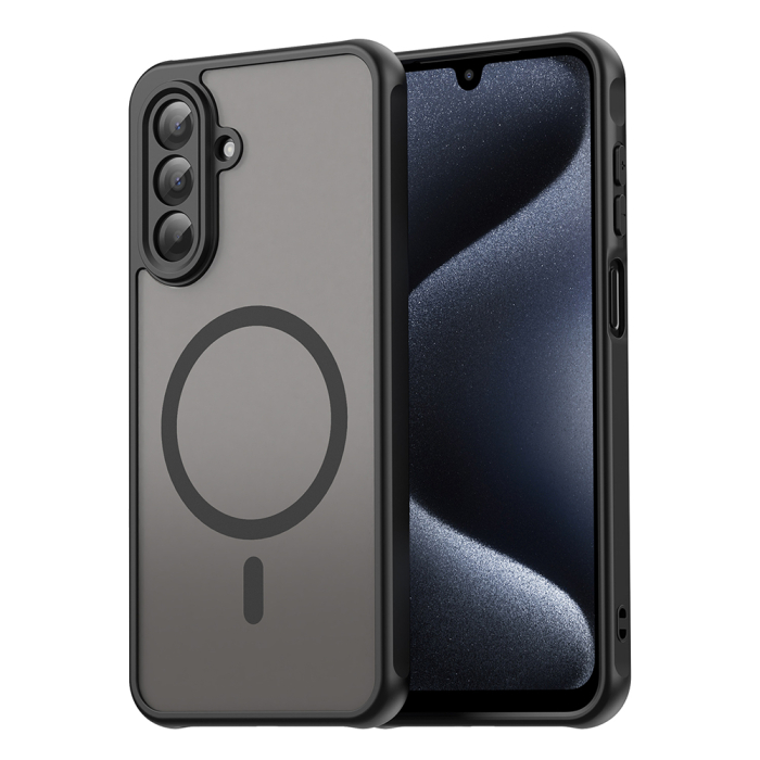 Husa silicon Techsuit - HaloFrost II MagSafe - Samsung Galaxy A17 5G / A17 4G - Black [1]