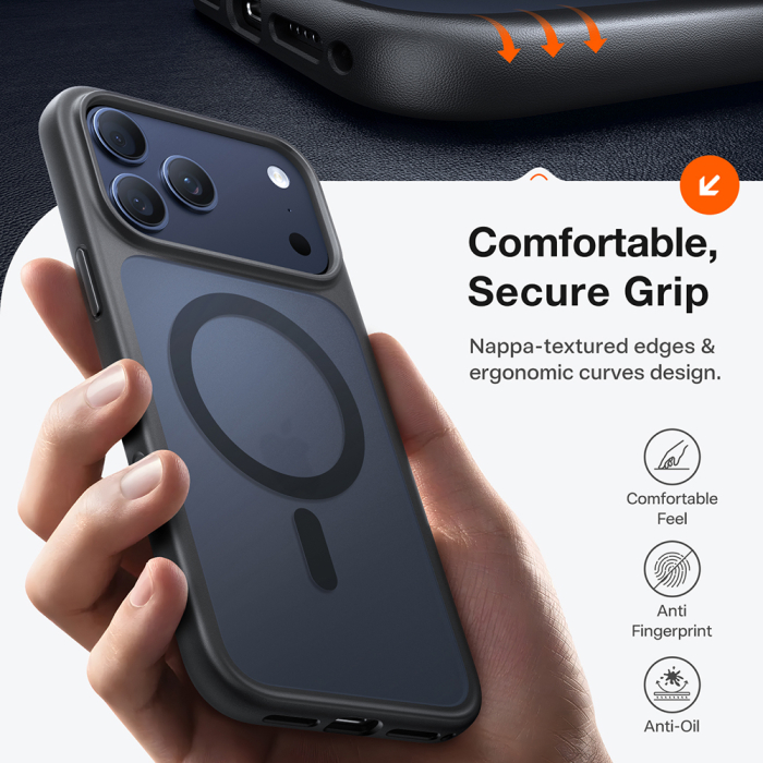 Husa silicon Torras - Guardian Magnetic Series - iPhone 17 Pro Max [2]