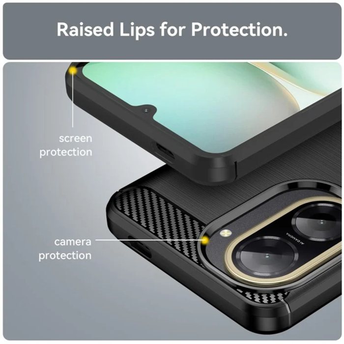 Husa silicon  Xiaomi Redmi A5 4G Techsuit - Carbon Silicone [5]