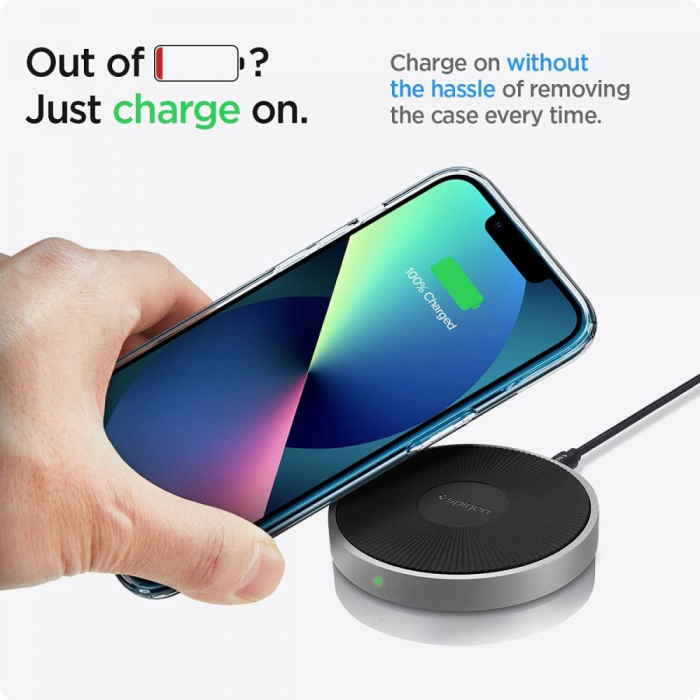 Husa Spigen Liquid Crystal Iphone 13 / 14 crystal [2]