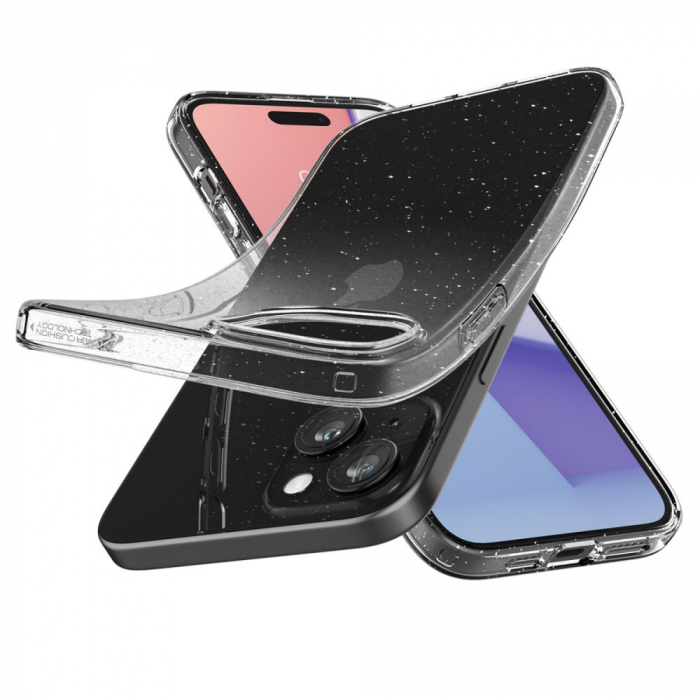Husa Spigen Liquid Crystal IPhone 15 glitter [6]