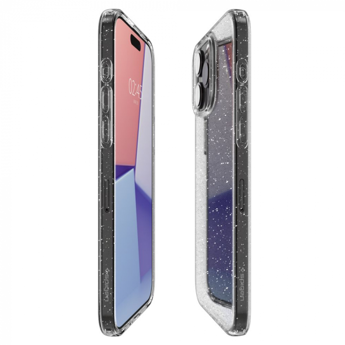 Husa Spigen Liquid Crystal IPhone 15 Pro glitter [8]