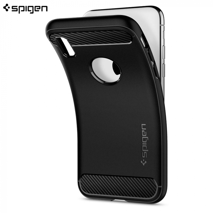Husa Spigen Rugged Armor IPhone X [6]