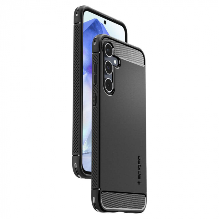 Husa Spigen Rugged Samsung Galaxy A55 5G negru [7]