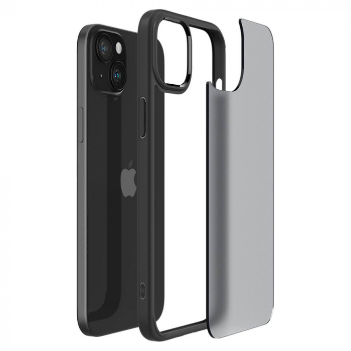 Husa Spigen Ultra Hybrid Iphone 15 frost negru [3]