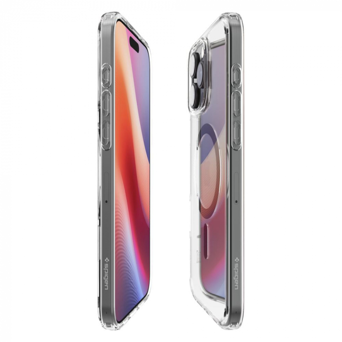 Husa Spigen Ultra Hybrid IPhone 16 Pro magsafe alb [4]