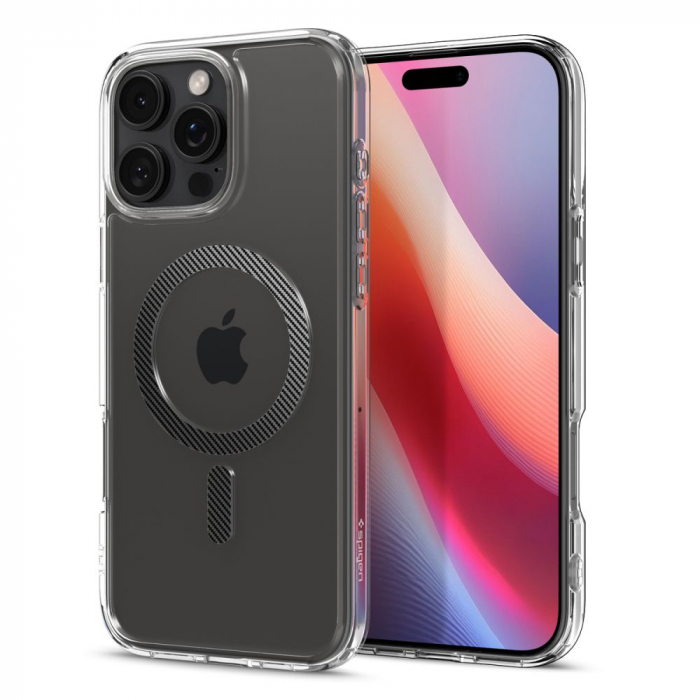 Husa Spigen Ultra Hybrid IPhone 16 Pro magsafe alb [2]