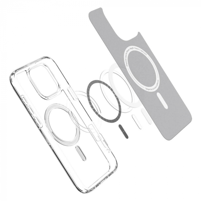 Husa Spigen Ultra Hybrid IPhone 16 Pro Max magsafe alb [3]