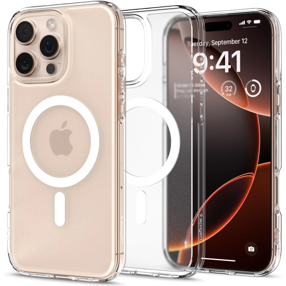 Husa Spigen Ultra Hybrid IPhone 16 Pro Max magsafe alb [4]
