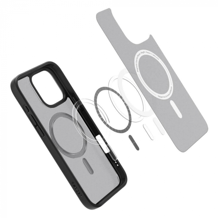 Husa Spigen Ultra Hybrid IPhone 16 Pro Max magsafe alb [4]