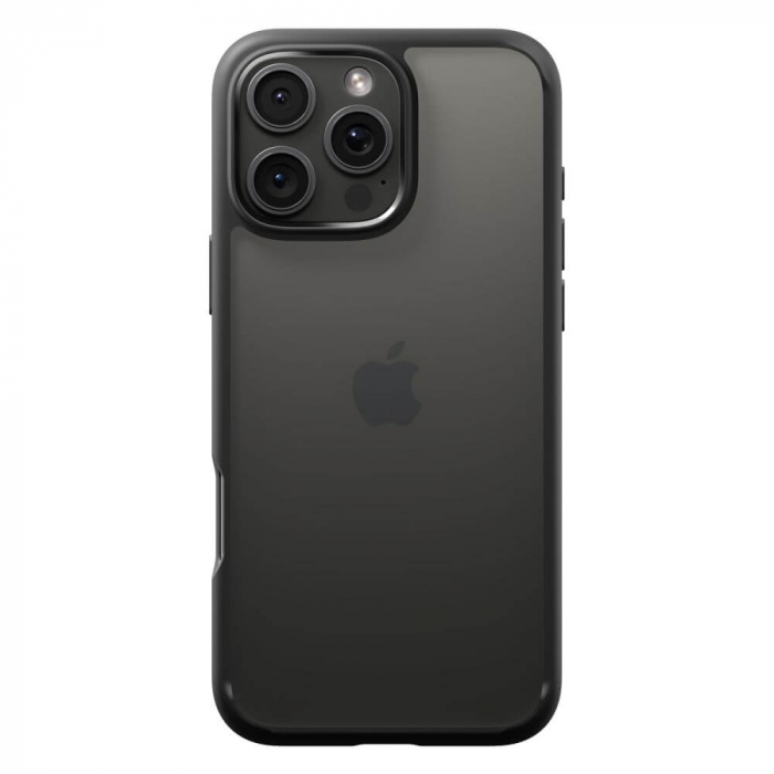 Husa Spigen Ultra Hybrid IPhone 16 Pro gri/negru [4]