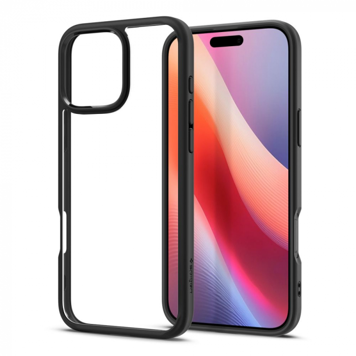 Husa Spigen Ultra Hybrid IPhone 16 Pro negru [1]