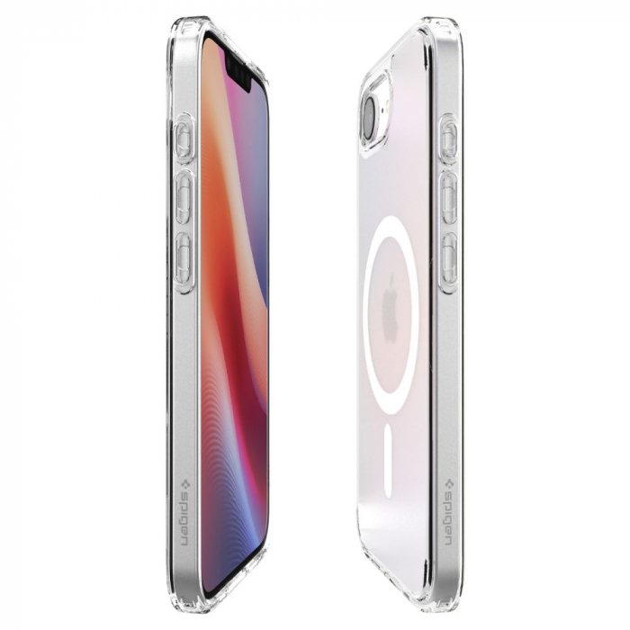 Husa IPhone 16e Spigen Ultra Hybrid magsafe frost alb [6]