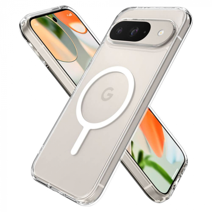 Husa Spigen Ultra Hybrid Onetap Google Pixel 9 / 9 Pro magsafe alb [7]
