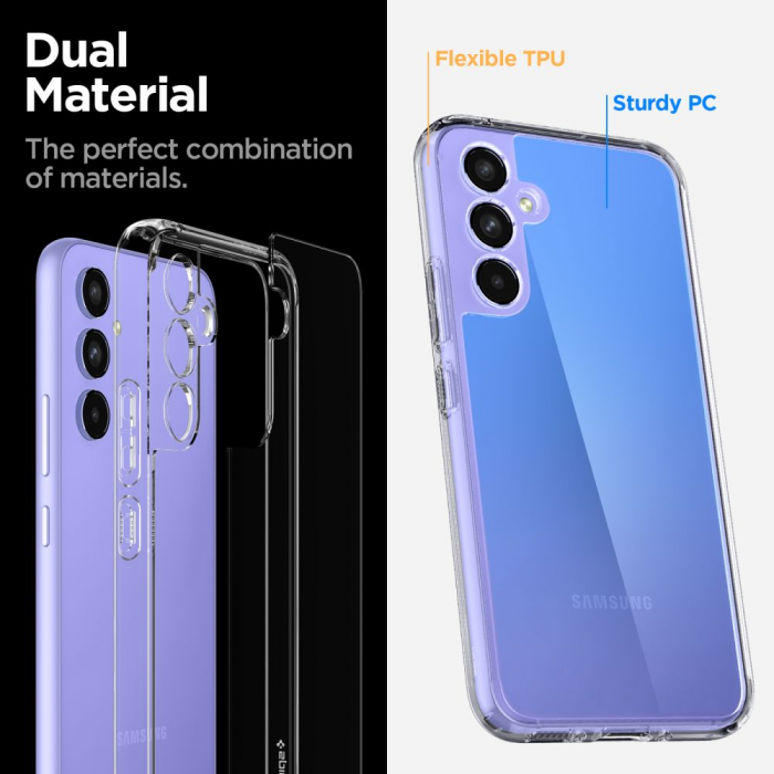 Husa Spigen Ultra Hybrid Samsung Galaxy A54 5G transparent [2]