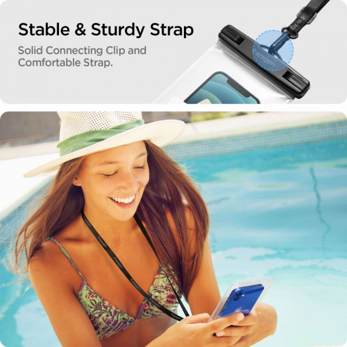 Husa subacvatica waterproof universala Spigen A601 2 buc/set [4]