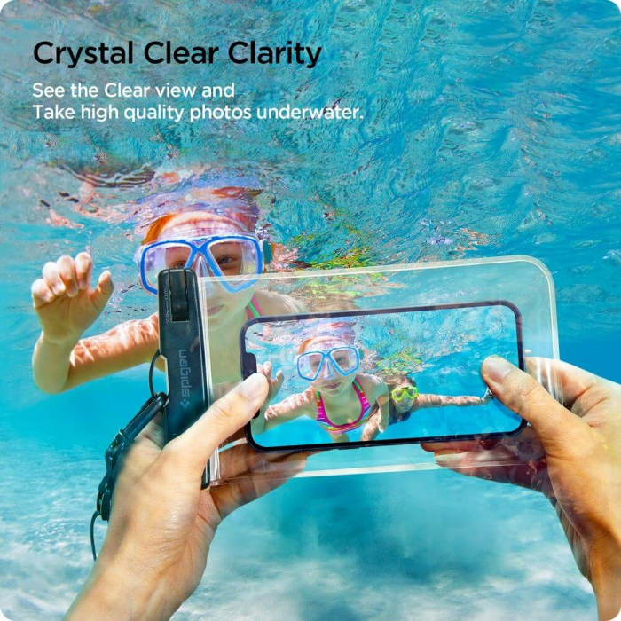 Husa subacvatica waterproof universala Spigen A601 2 buc/set [3]