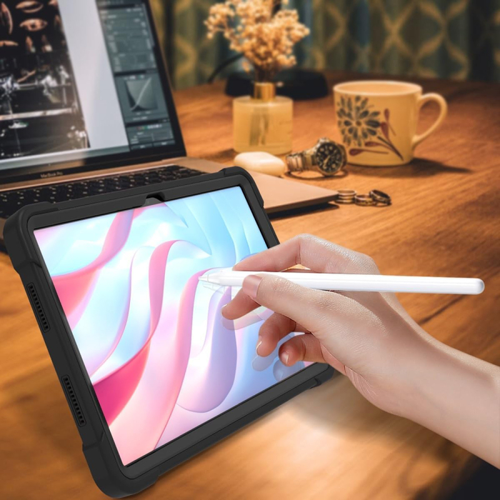 Husa tableta Honor Pad X8a Techsuit - Rugged TabShell + Screen Protector Black [5]