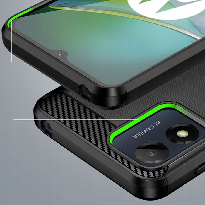 Husa Techsuit carbon Motorola Moto E13 [4]
