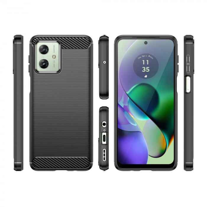 Husa Tech-Protect Carbon Motorola Moto G54 5G [6]