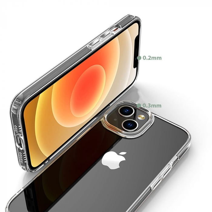 Husa Tech-Protect Flexair Hybrid Iphone 14 Pro Max transparent [2]