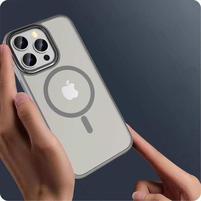 Husa Tech-Protect MagMat 2 iPhone 15 Pro magsafe titanium [2]