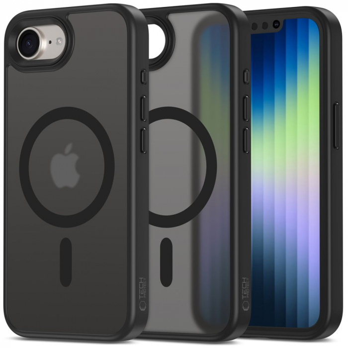 Husa iPhone 16e Tech-Protect MagMat magsafe negru [1]