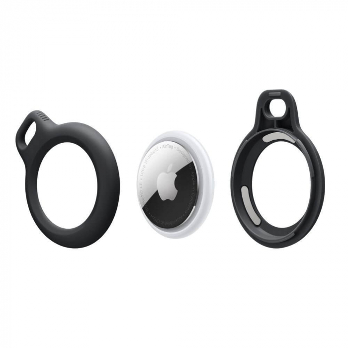 Husă pentru Airtag - Tech-Protect Rough cu Snur, Protecție Superioară [2]