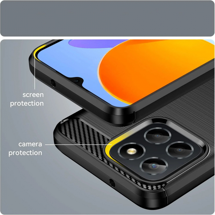 Husa Techsuit Carbon Honor X6 / X8 5G / 70 Lite [4]