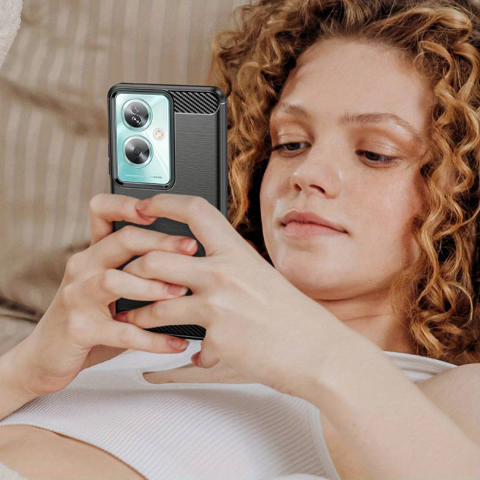 Husa Oppo A79 5G silcon tip carbon [7]
