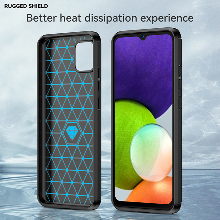 Husa Techsuit Carbon Samsung Galaxy A04e negru [3]