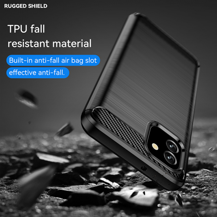 Husa Techsuit Carbon Samsung Galaxy A04e negru [2]