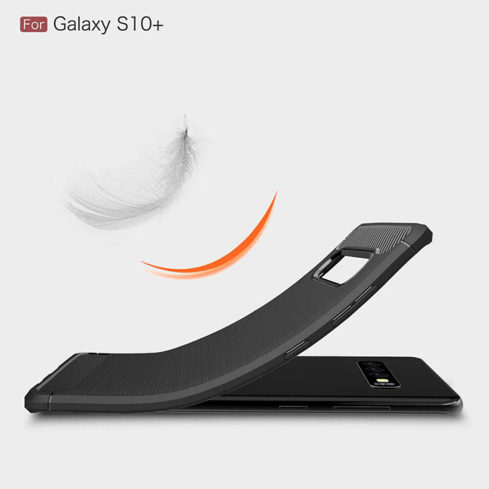Husa Samsung Galaxy S10 Plus Techsuit carbon [2]