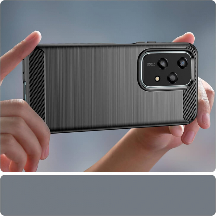 Husa Techsuit Carbon Silicone Honor 200 lite [5]