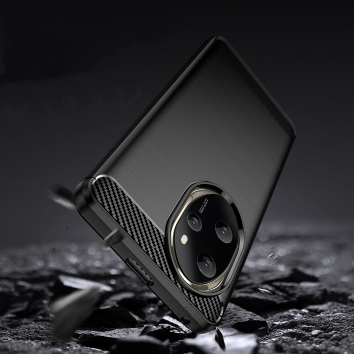 Husa Techsuit Carbon Silicone Honor 200 Pro [2]