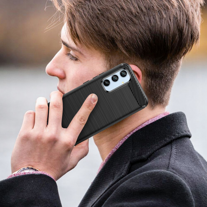Husa Techsuit Carbon Silicone Samsung Galaxy A54 [5]