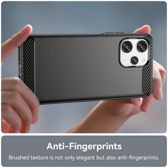 Husa Techsuit carbon silicone Xiaomi Redmi 12 [4]